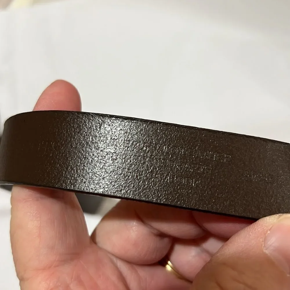 Crewcuts Brown leather belt NWOT